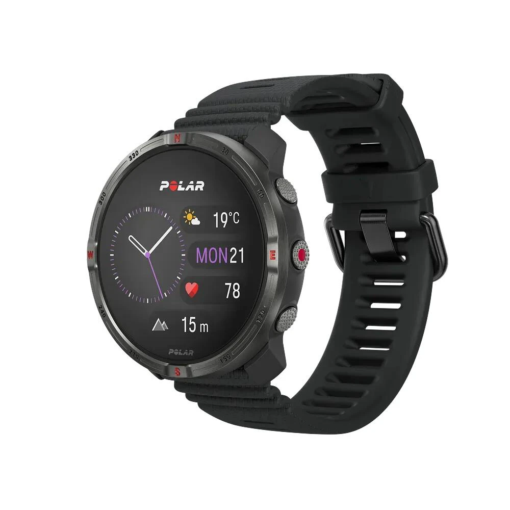 2. Polar - ceas sport inteligent - Grit X2 - night I black