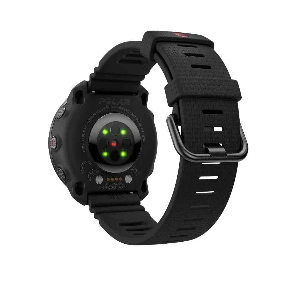 4. Polar - ceas sport inteligent - Grit X2 - night I black