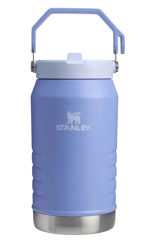 Stanley - termos clasic cu maner - The IceFlow Flip Straw Jug - Hydragea - 1.9 L - 70741