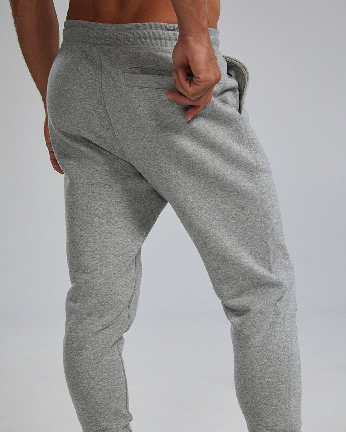 7. TYR - pantaloni joggers - UltraSoft Men's Heavyweight Terry Jogger - gri