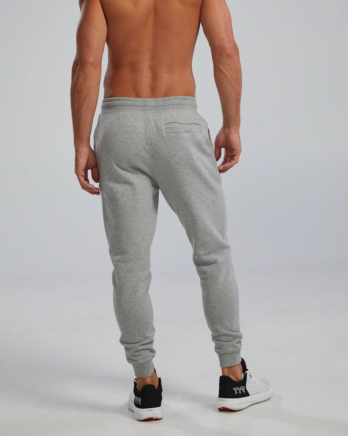 2. TYR - pantaloni joggers - UltraSoft Men's Heavyweight Terry Jogger - gri