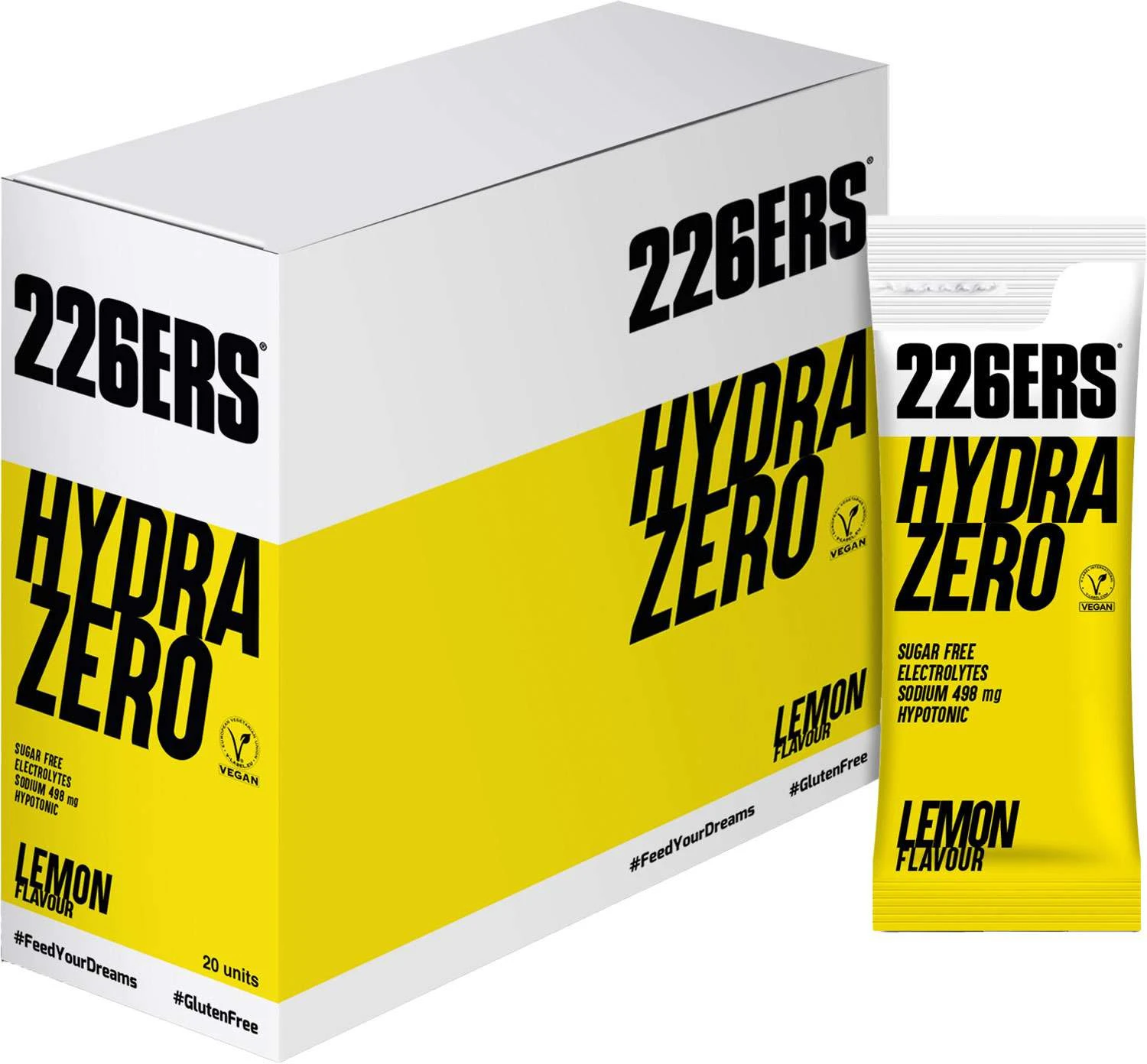 1. Băutură hipotonă cu electroliți 226ers Hydrazero - lămâie