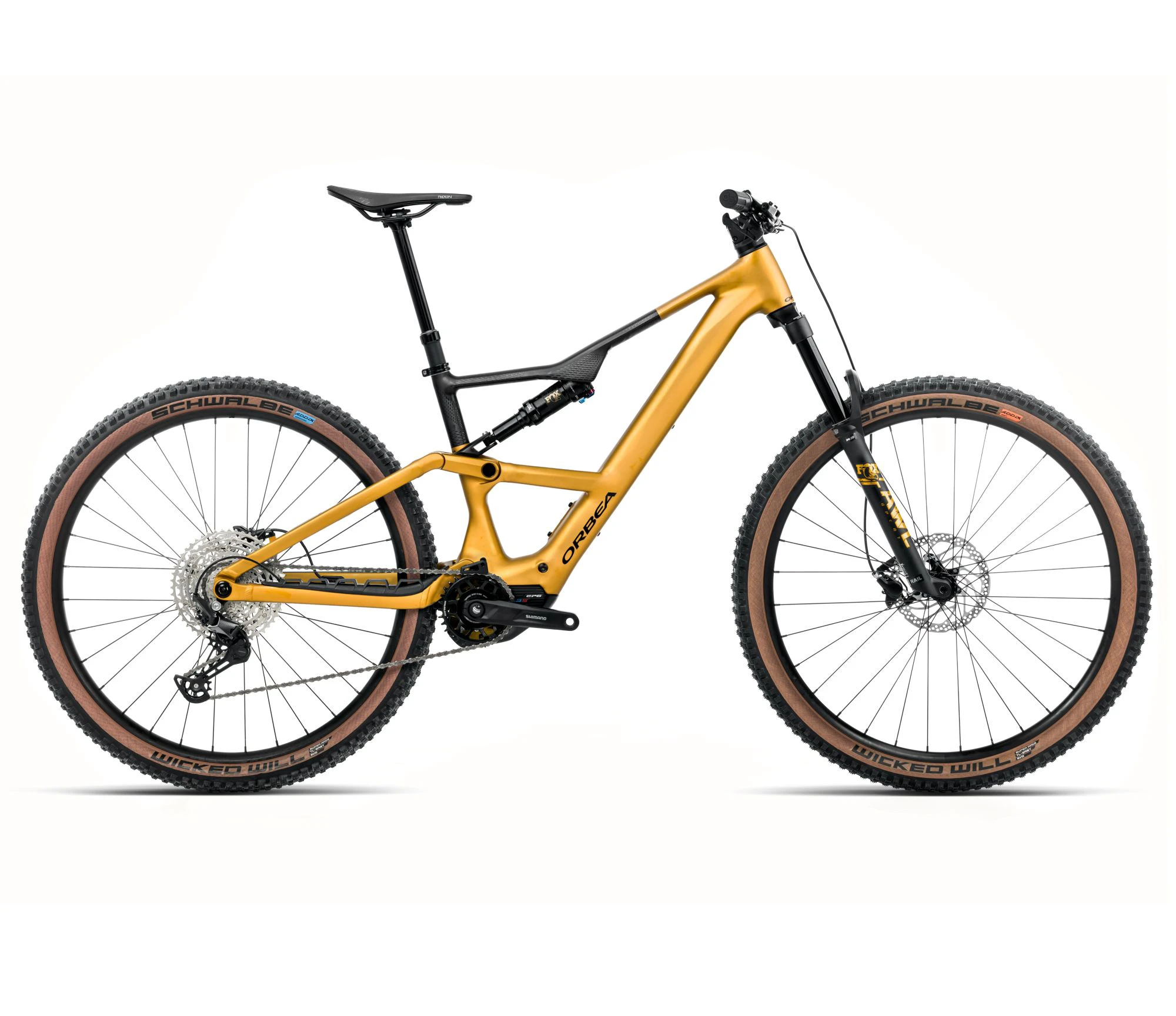 Orbea RISE SL H30 (2026) - bicicletă electrică eMTB Trail - Bumblebee Yellow | Black (Matt) - 67451