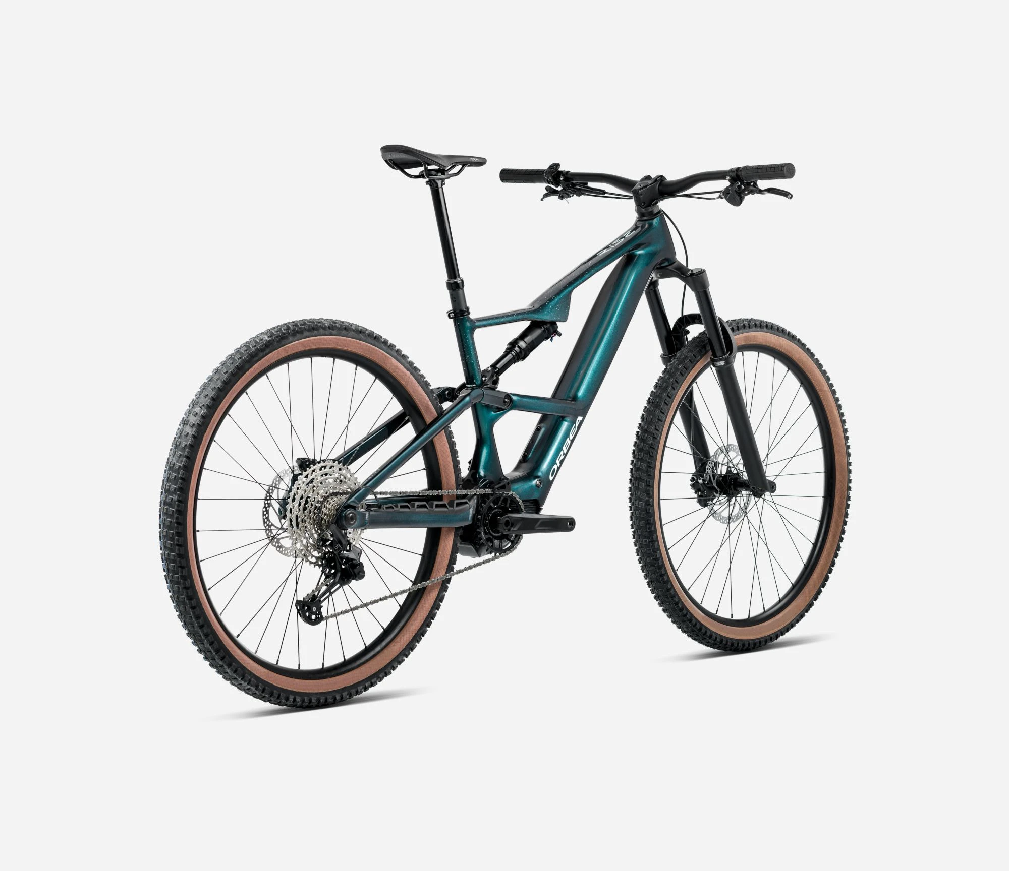 4. Orbea RISE SL H30 (2026) - bicicletă electrică eMTB Trail - Escape Green | Splash Ice Green (Gloss)