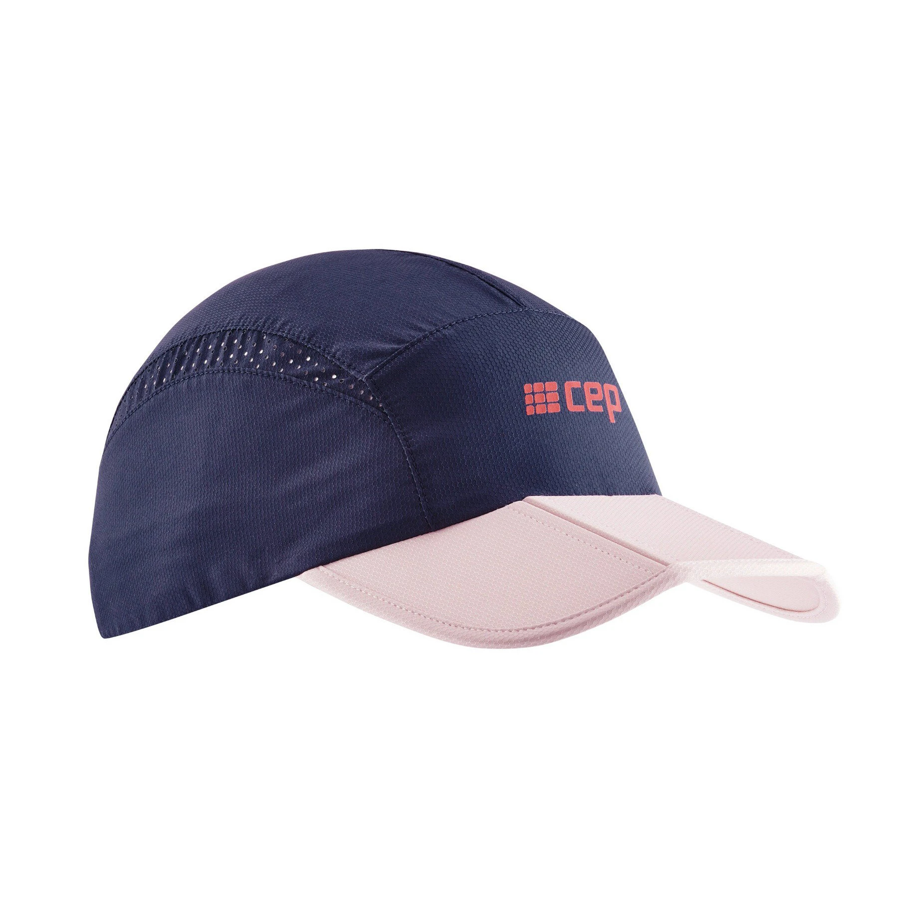 1. CEP - sapca - running cap - dark blue | cream - OS