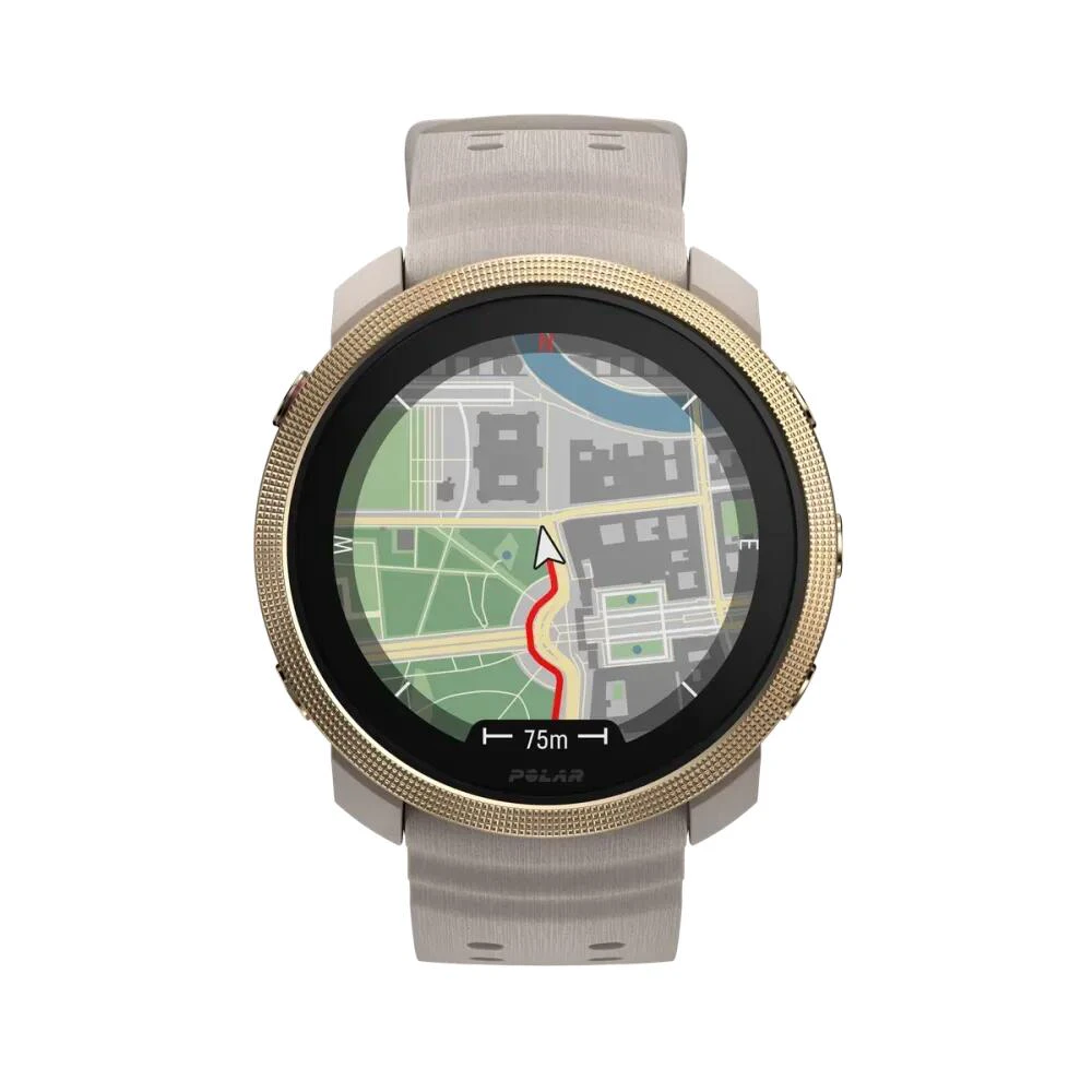 1. Polar - ceas inteligent multisport - Vantage M3 - greige I gold