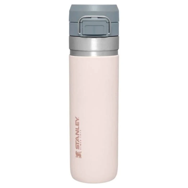 1. Stanley - termos tip bidon apa - Quick Flip Water Bottle - Roz - 0.7 L