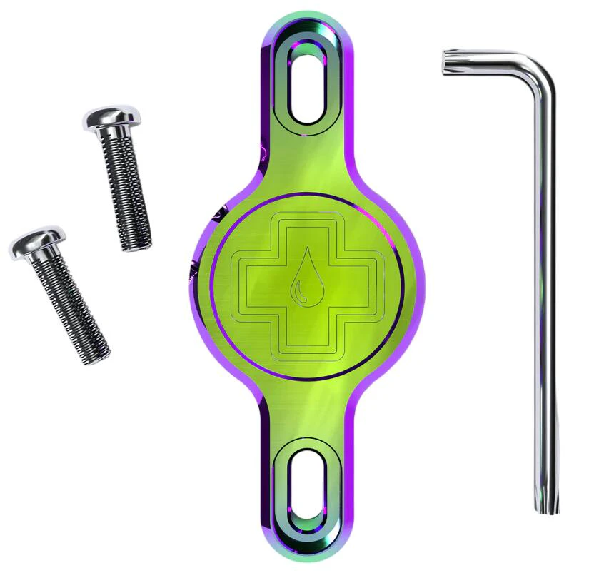 Muc-Off - Suport - Apple-AirTag pentru cadru - V2 - iridescent - 70727