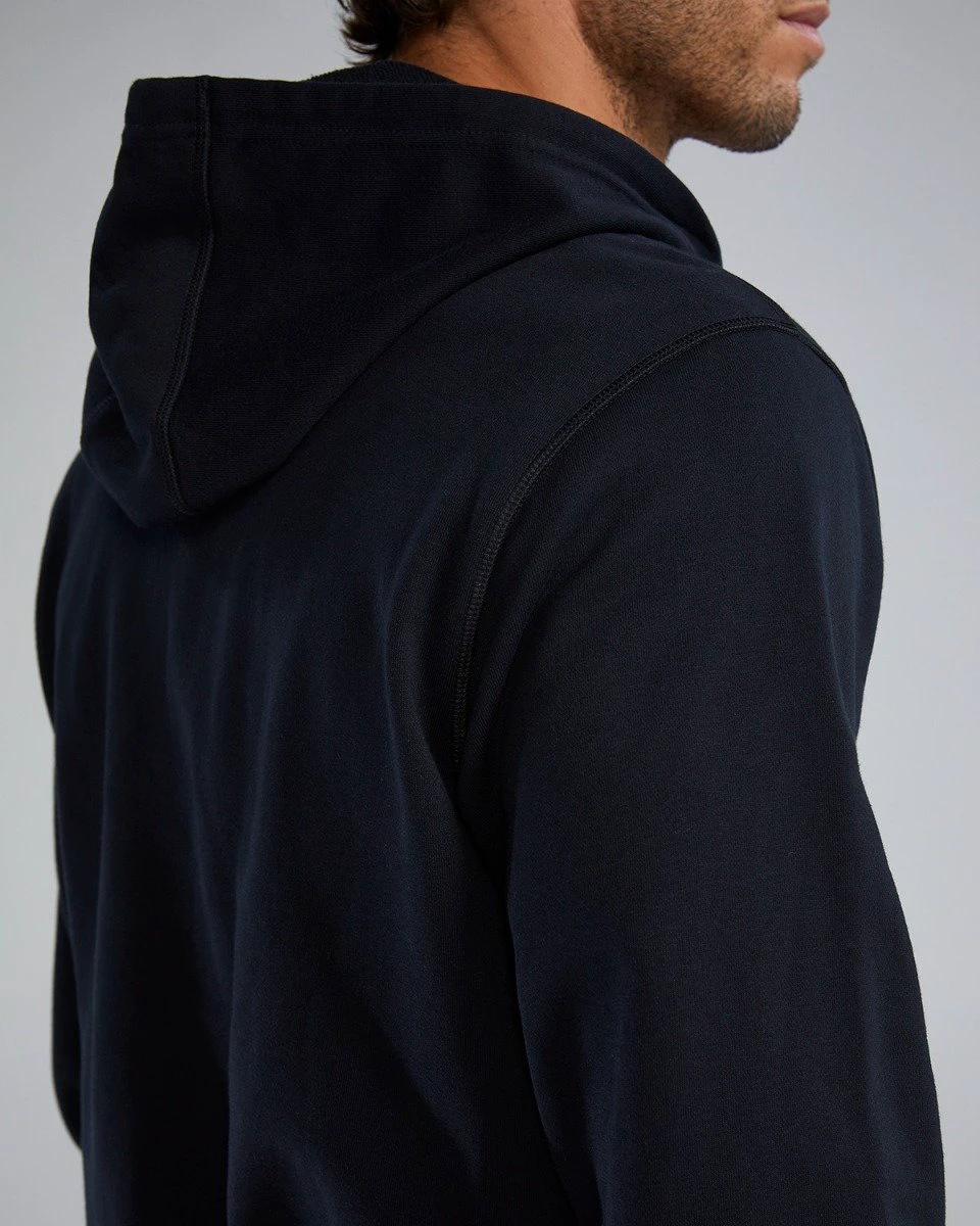 4. TYR - hanorac - UltraSoft Terry Full-Zip Hoodie - negru