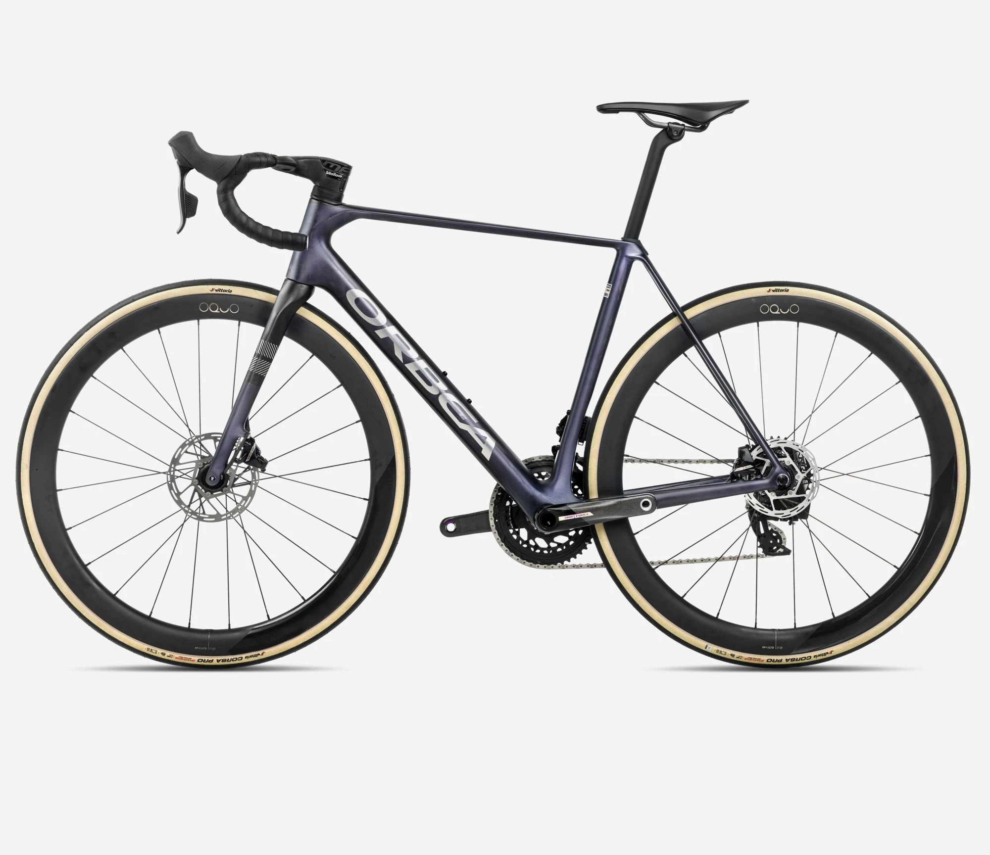2. Bicicletă șosea race Orbea ORCA M21eLTD PWR - Tanzanite (Matt) | Carbon Raw (Matt)
