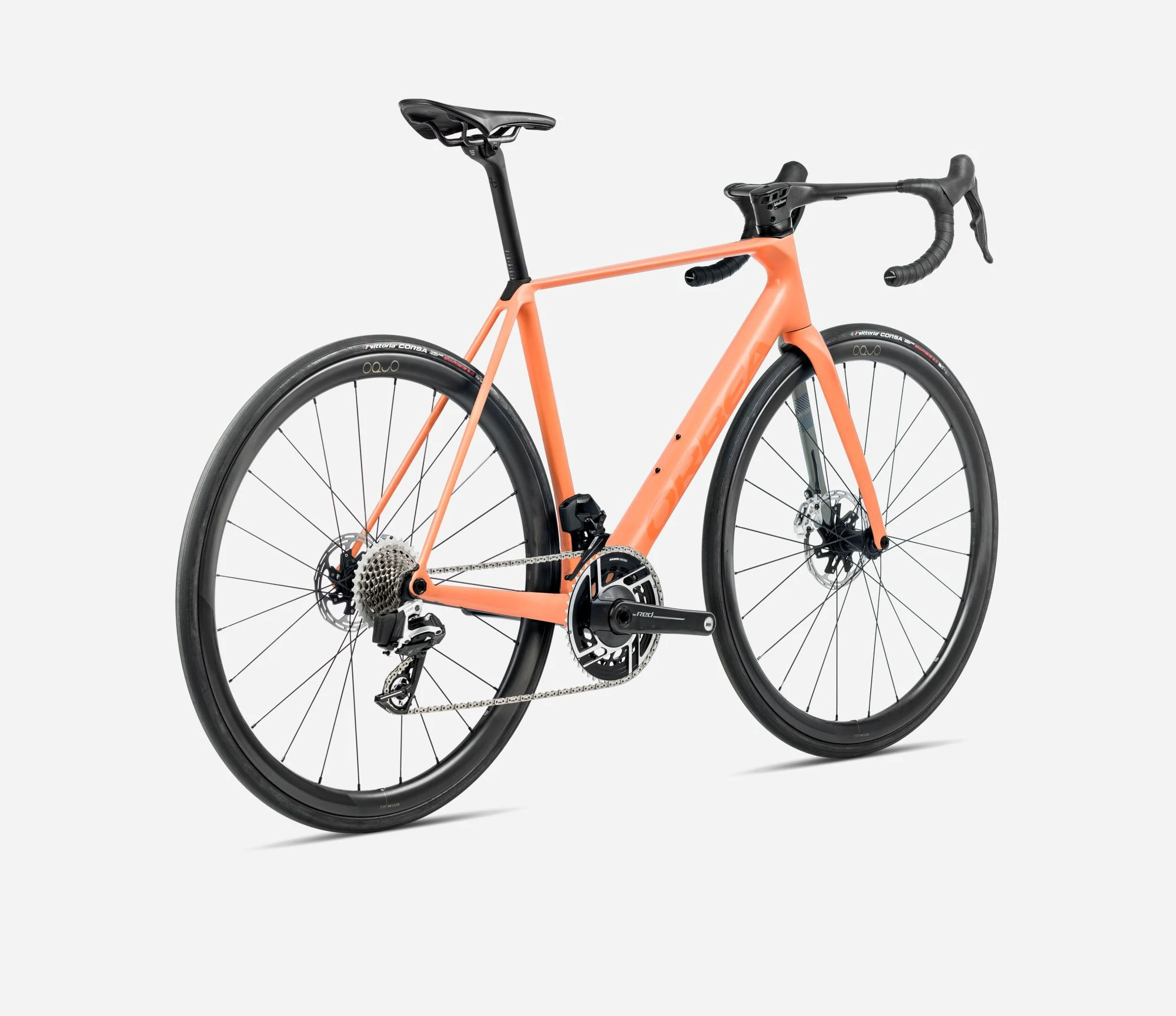 4. Bicicletă șosea race Orbea ORCA M21eLTD PWR - Orange Cloud (Matt) | Stone Blue (Matt | Gloss)