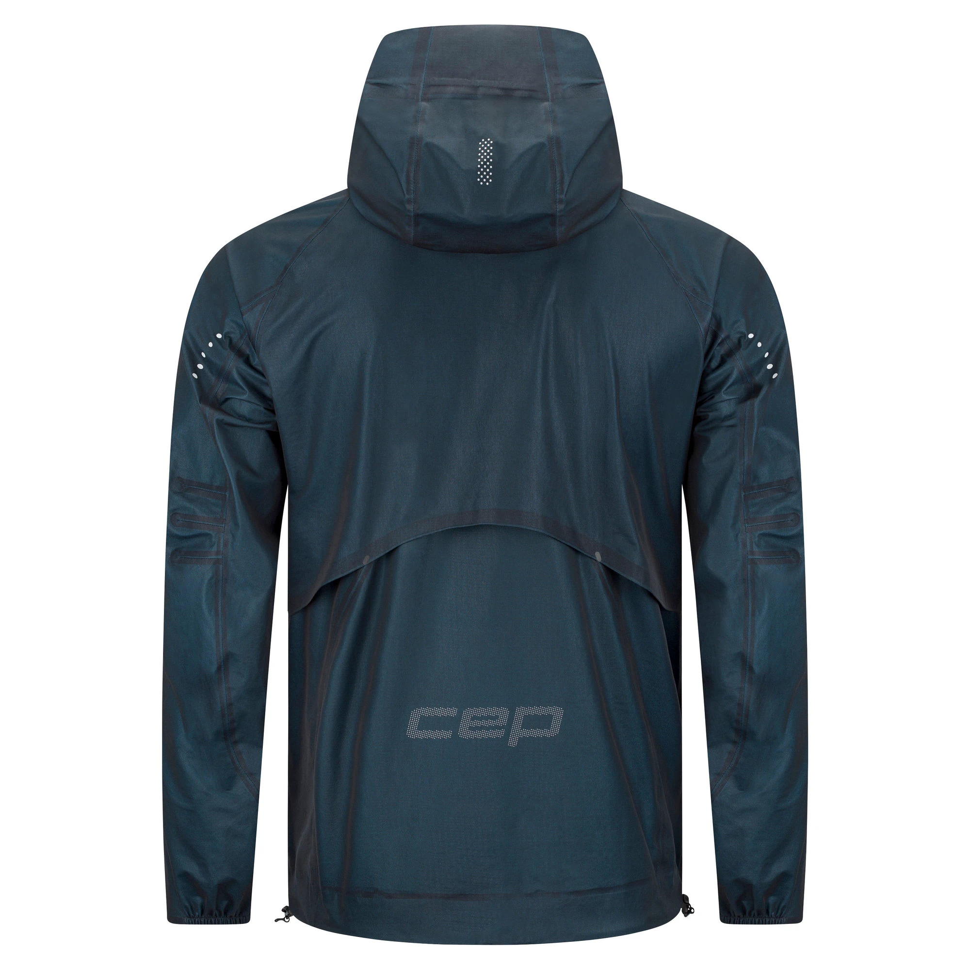 3. CEP - jacheta waterproof pentru alergare - PRO RUN 3L - bleumarin