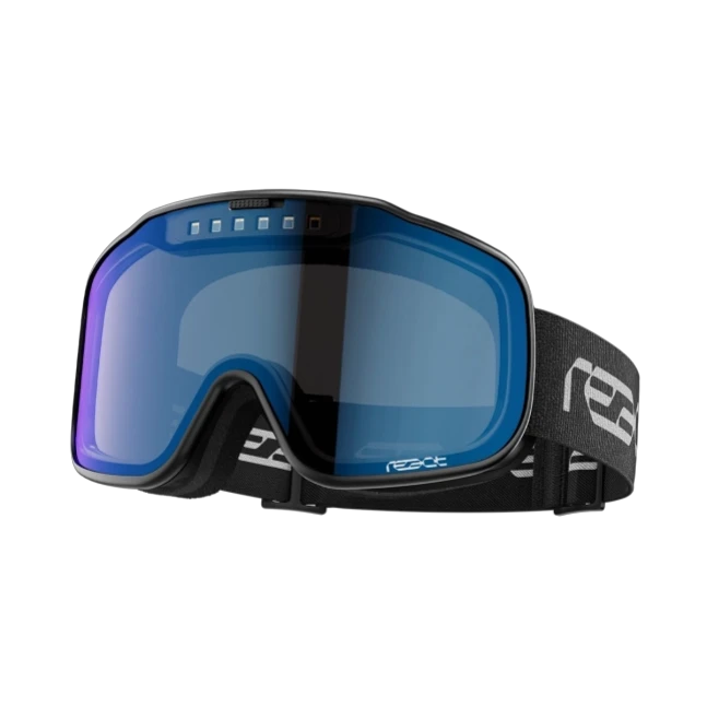 Ochelari de schi electro fotocromatici React Swiss SIGHT - lentila Sky si rama neagra - 141547
