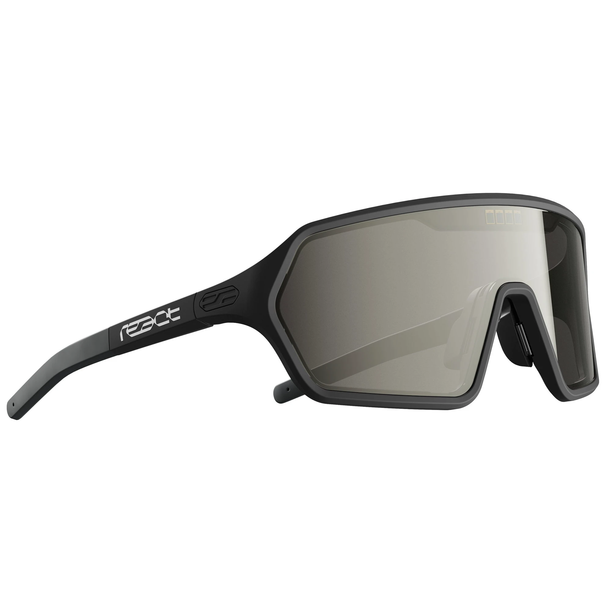 Ochelari de soare electro fotocromatici React Swiss REV ONYX - lentila gri si rama neagra - masura S - 141561