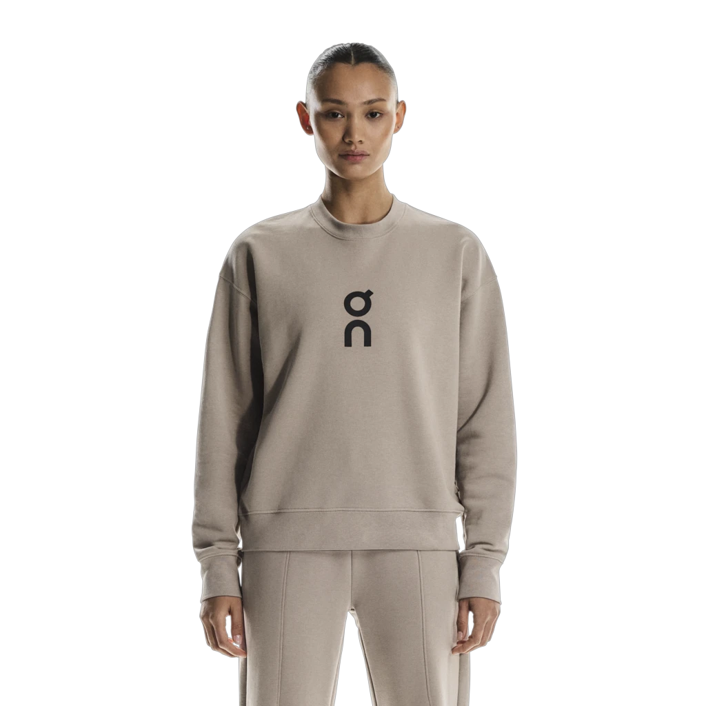 On - bluza cu maneca lunga - Club Crew W - Desert - 146249
