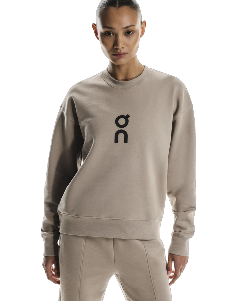 4. On - bluza cu maneca lunga - Club Crew W - Desert