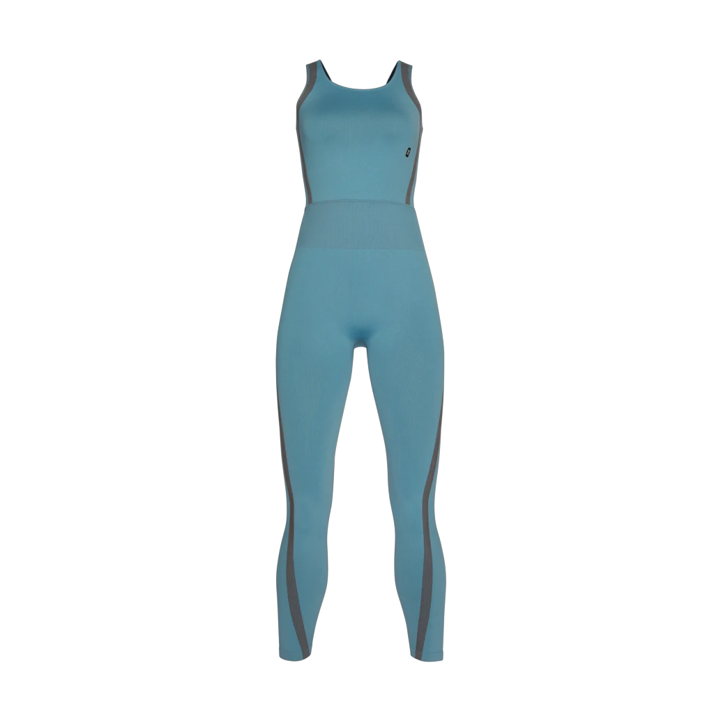 8. On - colanti - Studio Knit Bodysuit 7/8 W - Niagara | Rock