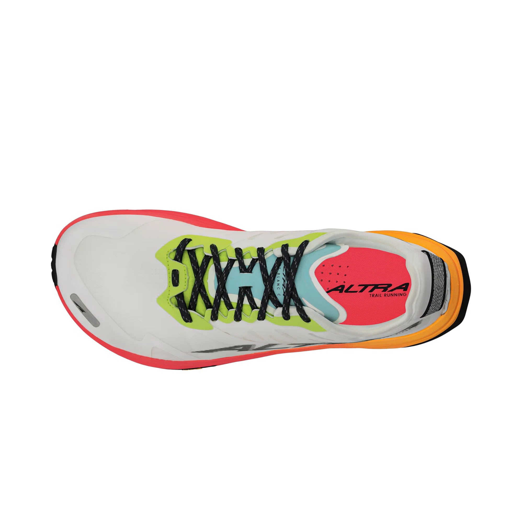 3. Altra - pantofi sport - Mont Blanc Carbon - white | orange
