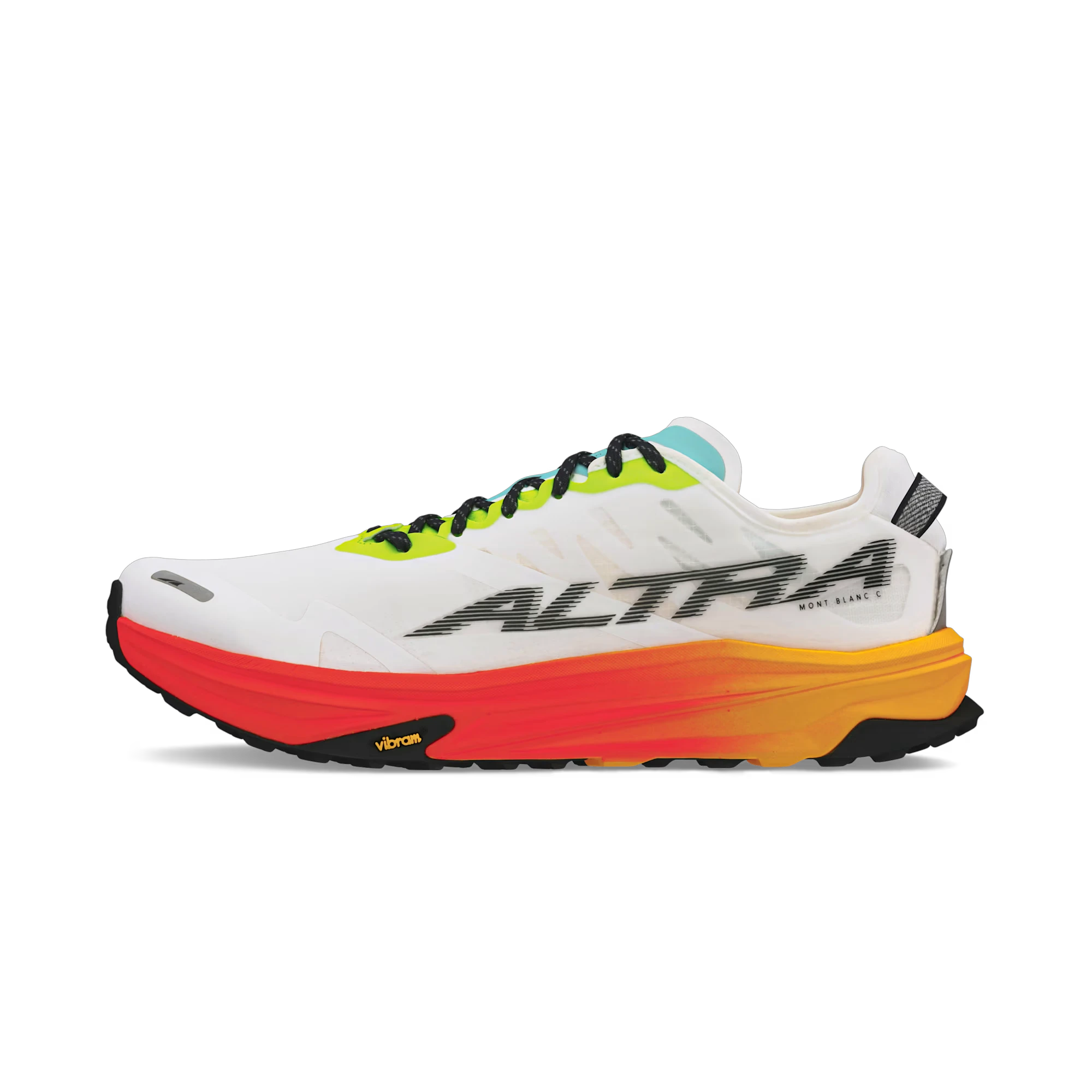 Altra - pantofi sport - Mont Blanc Carbon - white | orange - 146325
