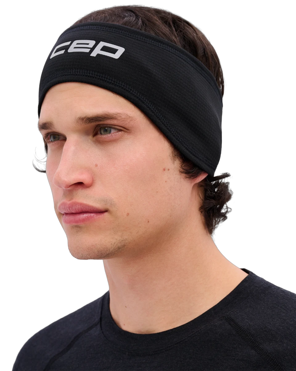 5. CEP - bentita - Core Run Thermal Headband - negru