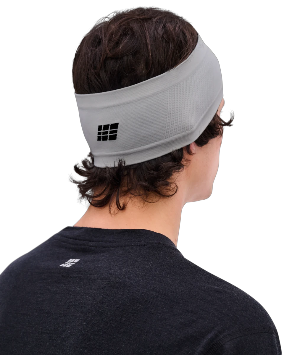 7. CEP - bentita - run headband 3.0 - light grey