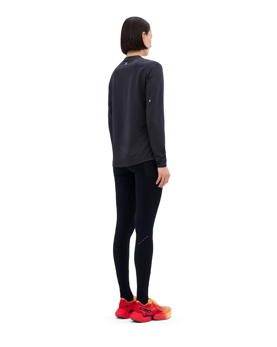 7. CEP - colanti compresie lungi de alergare dama - Pro Run Tights Cargo - black