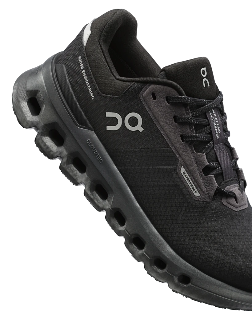 3. On - pantofi alergare - Cloudrunner 2 Waterproof - Magnet | Black