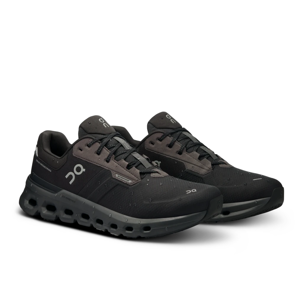 9. On - pantofi alergare - Cloudrunner 2 Waterproof - Magnet | Black