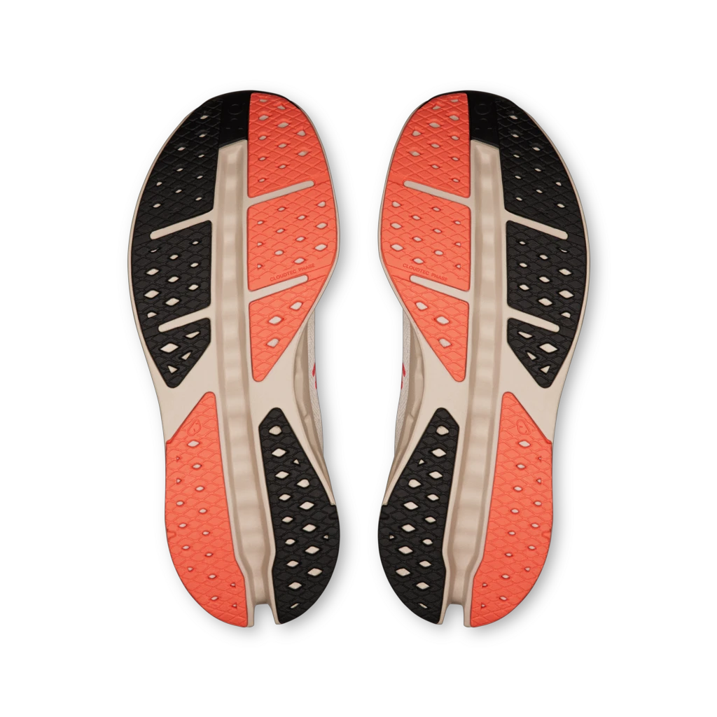 3. On - pantofi alergare - Cloudsurfer Max - Ivory | Salmon