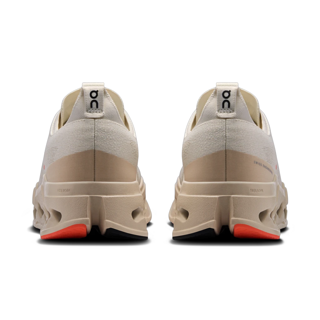 5. On - pantofi alergare - Cloudsurfer Max - Ivory | Salmon