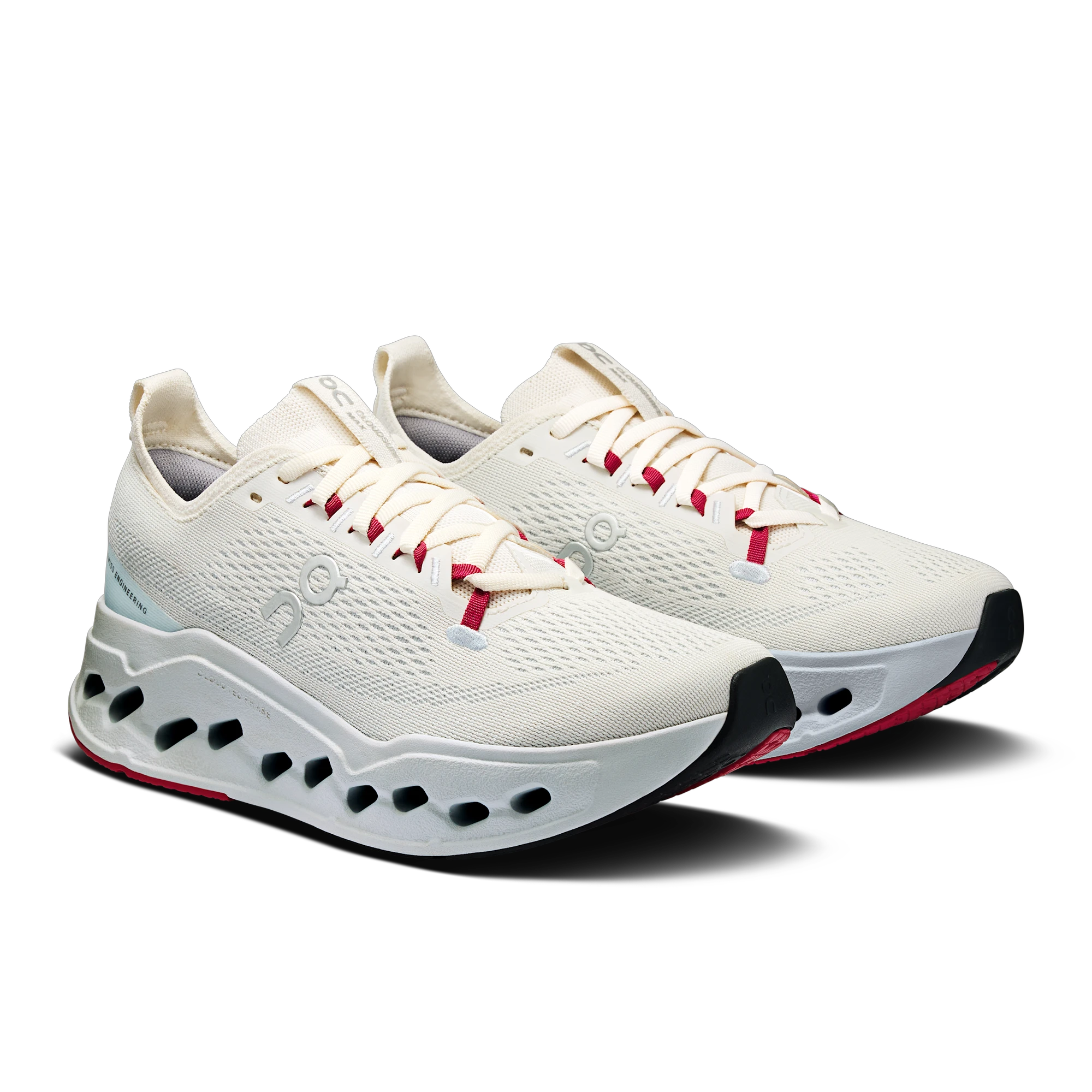 6. On - pantofi alergare - Cloudsurfer Max W - Ivory | Arctic
