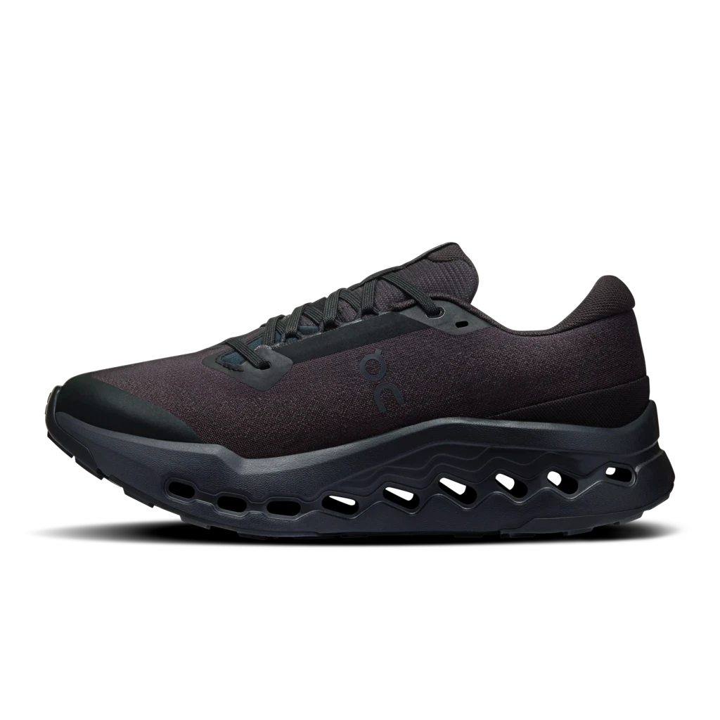 4. On - pantofi alergare trail - Cloudsurfer Trail 2 WP W - Black | Black