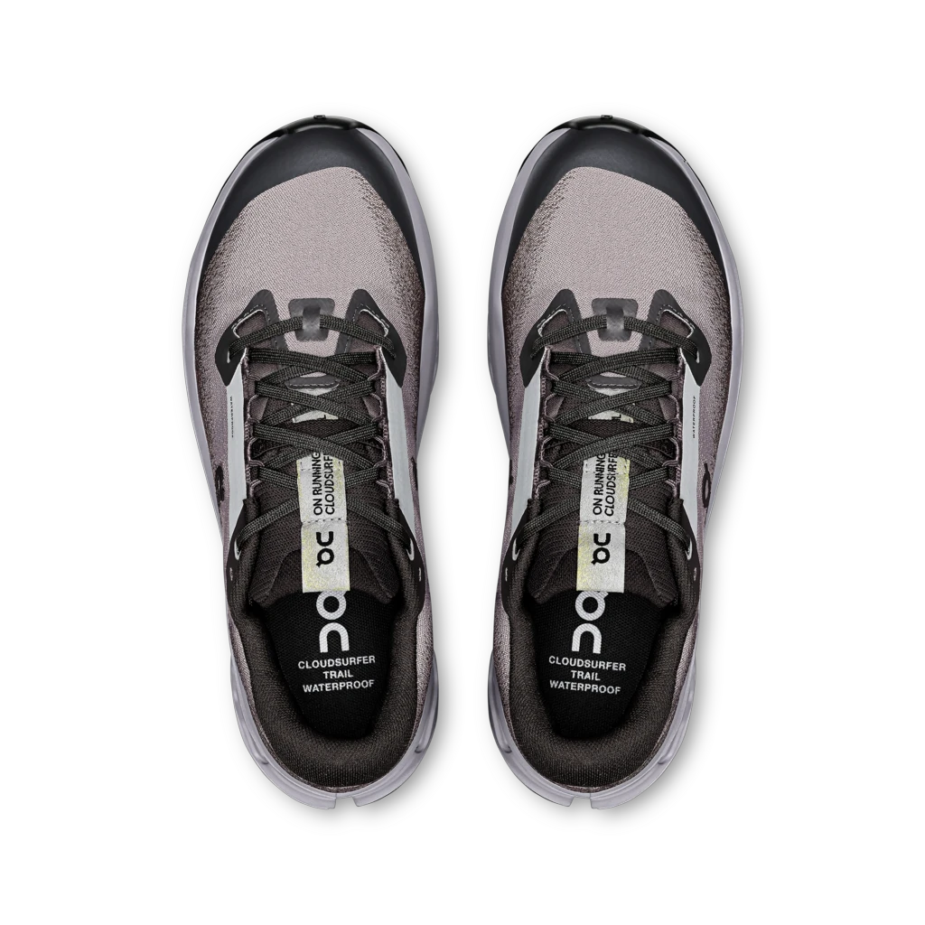 2. On - pantofi alergare trail - Cloudsurfer Trail 2 WP W - Black | Lilac