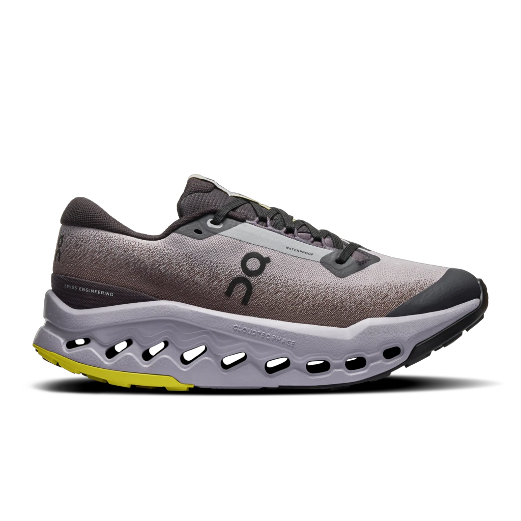 On - pantofi alergare trail - Cloudsurfer Trail 2 WP W - Black | Lilac - 146696