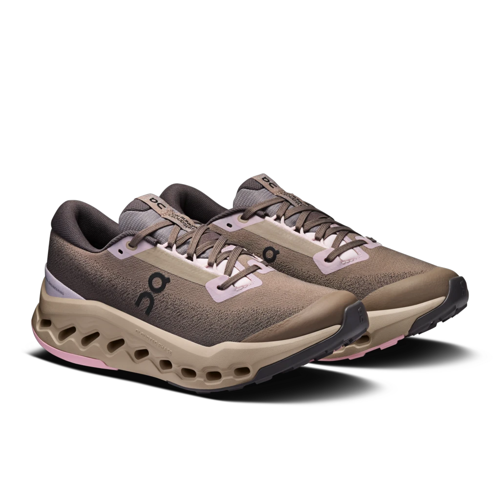 6. On - pantofi alergare trail - Cloudsurfer Trail 2 WP W - Cinder | Desert