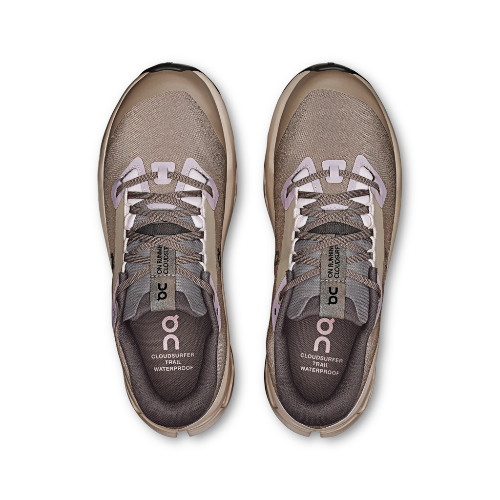 2. On - pantofi alergare trail - Cloudsurfer Trail 2 WP W - Cinder | Desert