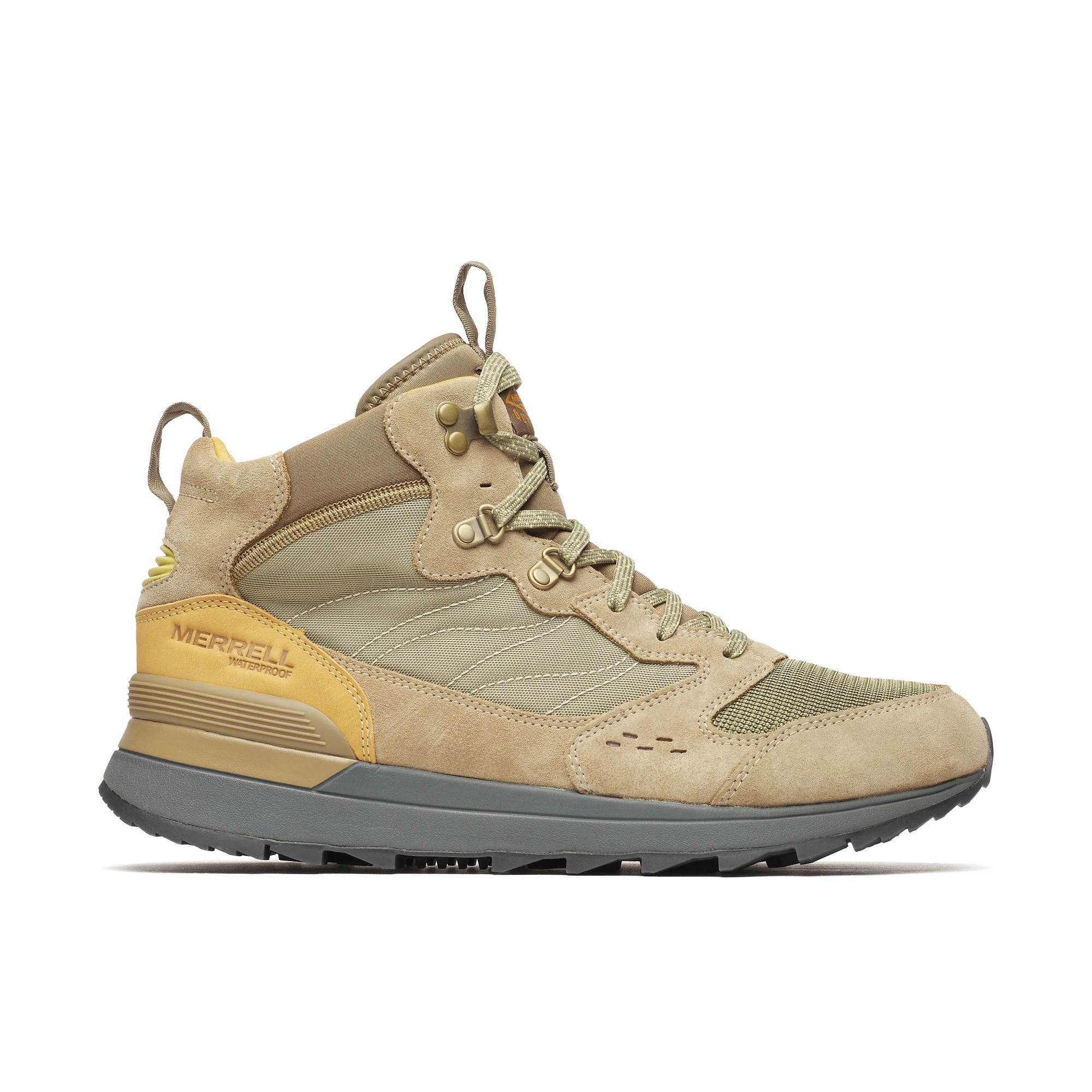 1. Merrell - pantofi sport - ALPINE 83 SNKR RECRAF - drab