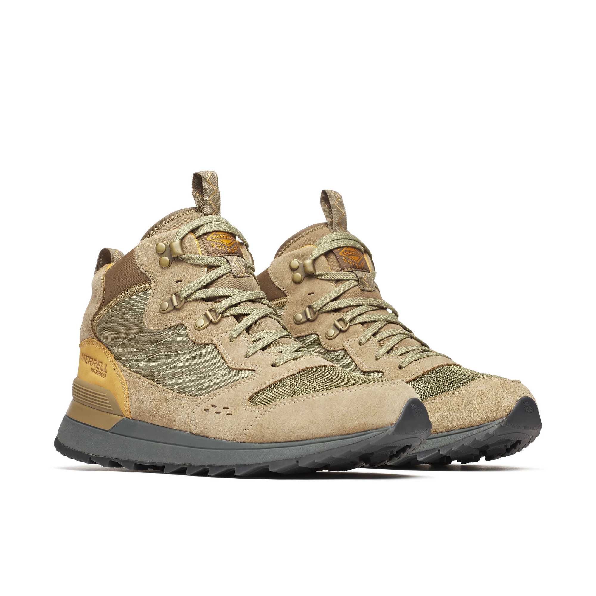 2. Merrell - pantofi sport - ALPINE 83 SNKR RECRAF - drab