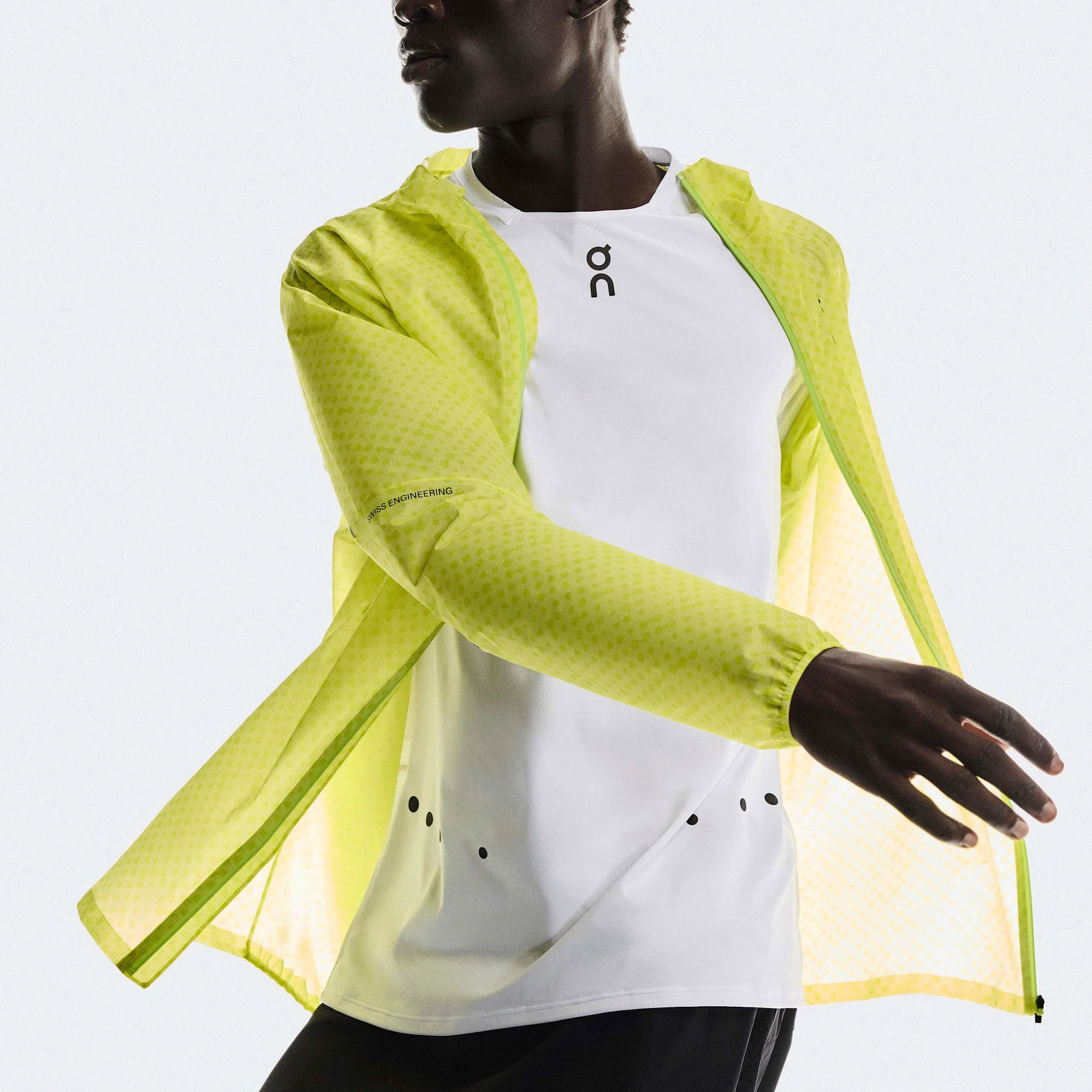 10. On - geaca waterproof - Ultra Jacket - Limelight | Lime