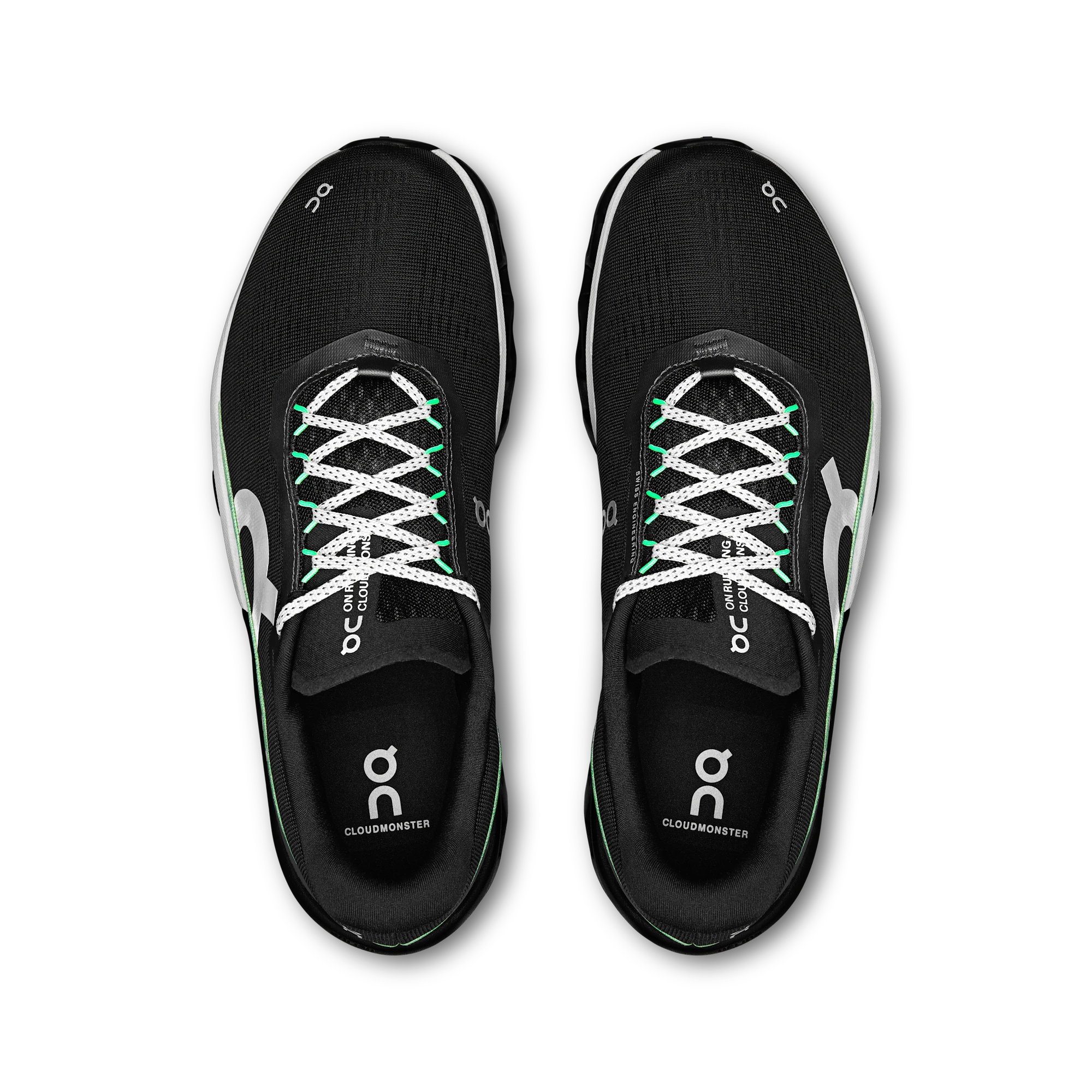 2. On - pantofi alergare - Cloudmonster 2 - Black | Glacier