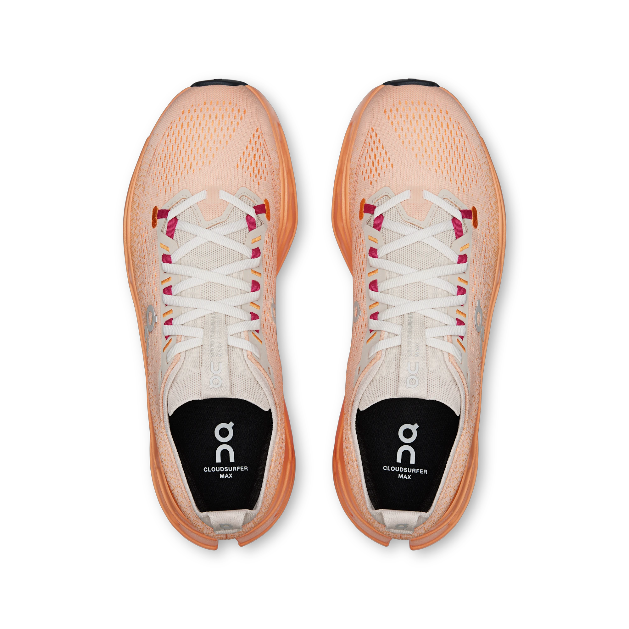 2. On - pantofi alergare - Cloudsurfer Max - Pearl | Tangerine
