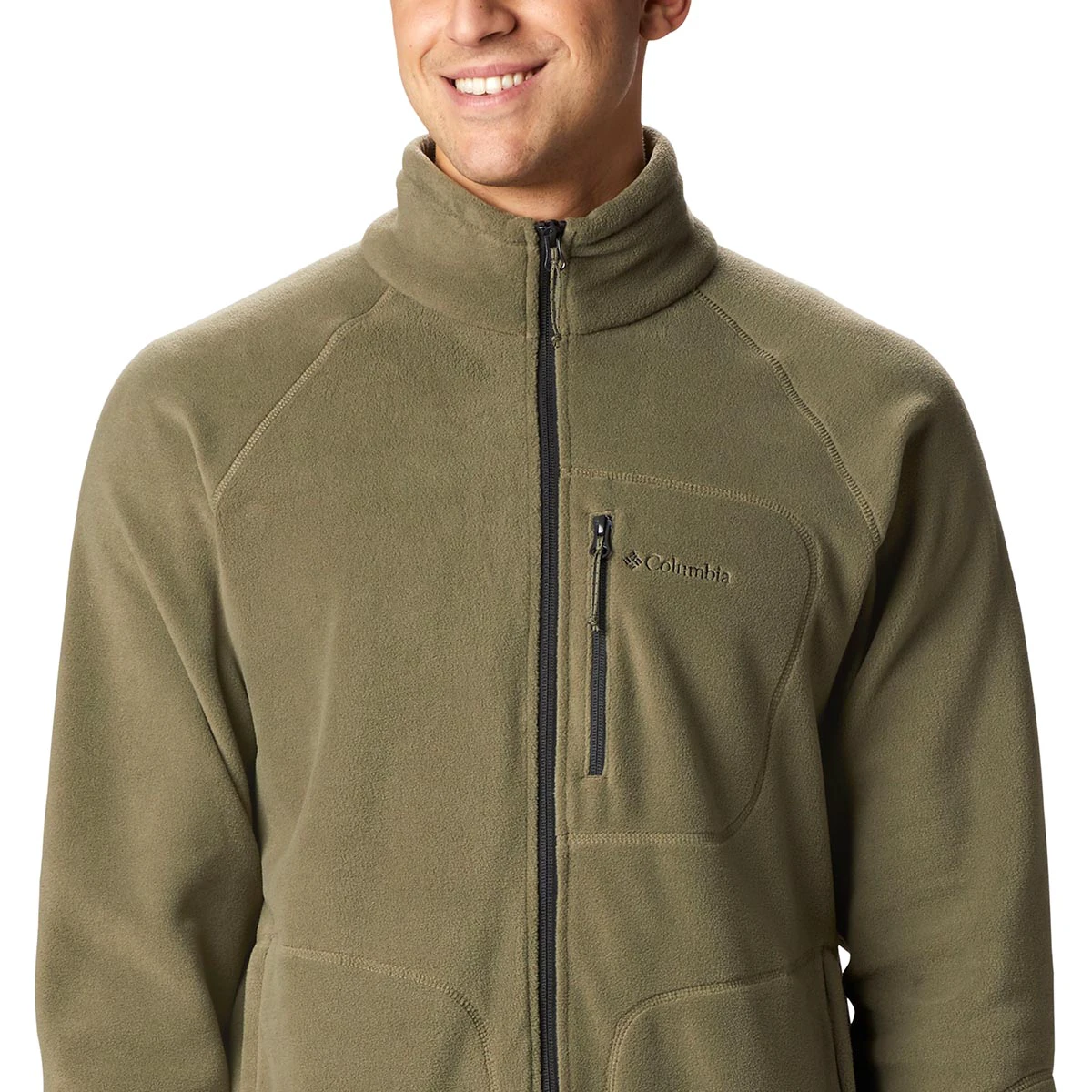 4. Columbia - Bluza Barbati Columbia Fast Trek II Full Zip - verde
