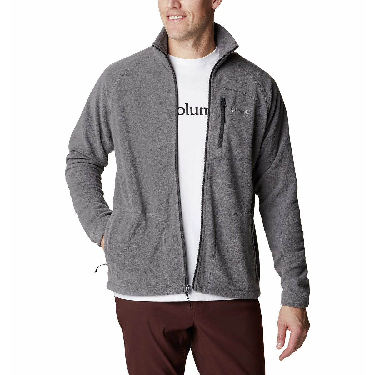 Columbia - Bluza Barbati Columbia Fast Trek II Full Zip - gri - 148909