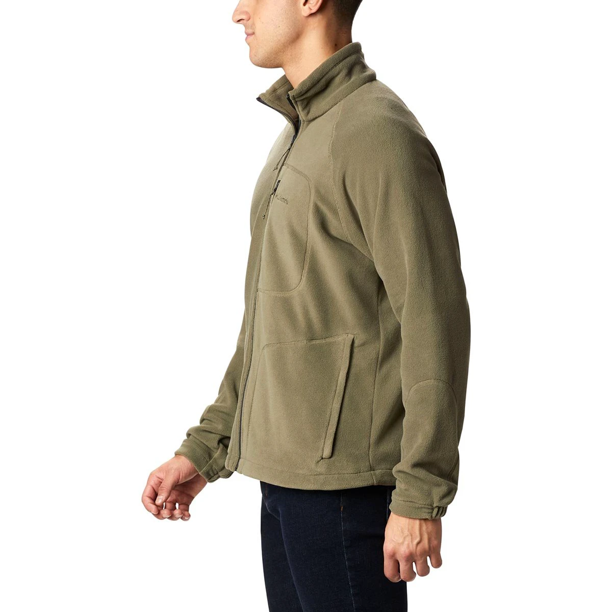 3. Columbia - Bluza Barbati Columbia Fast Trek II Full Zip - verde