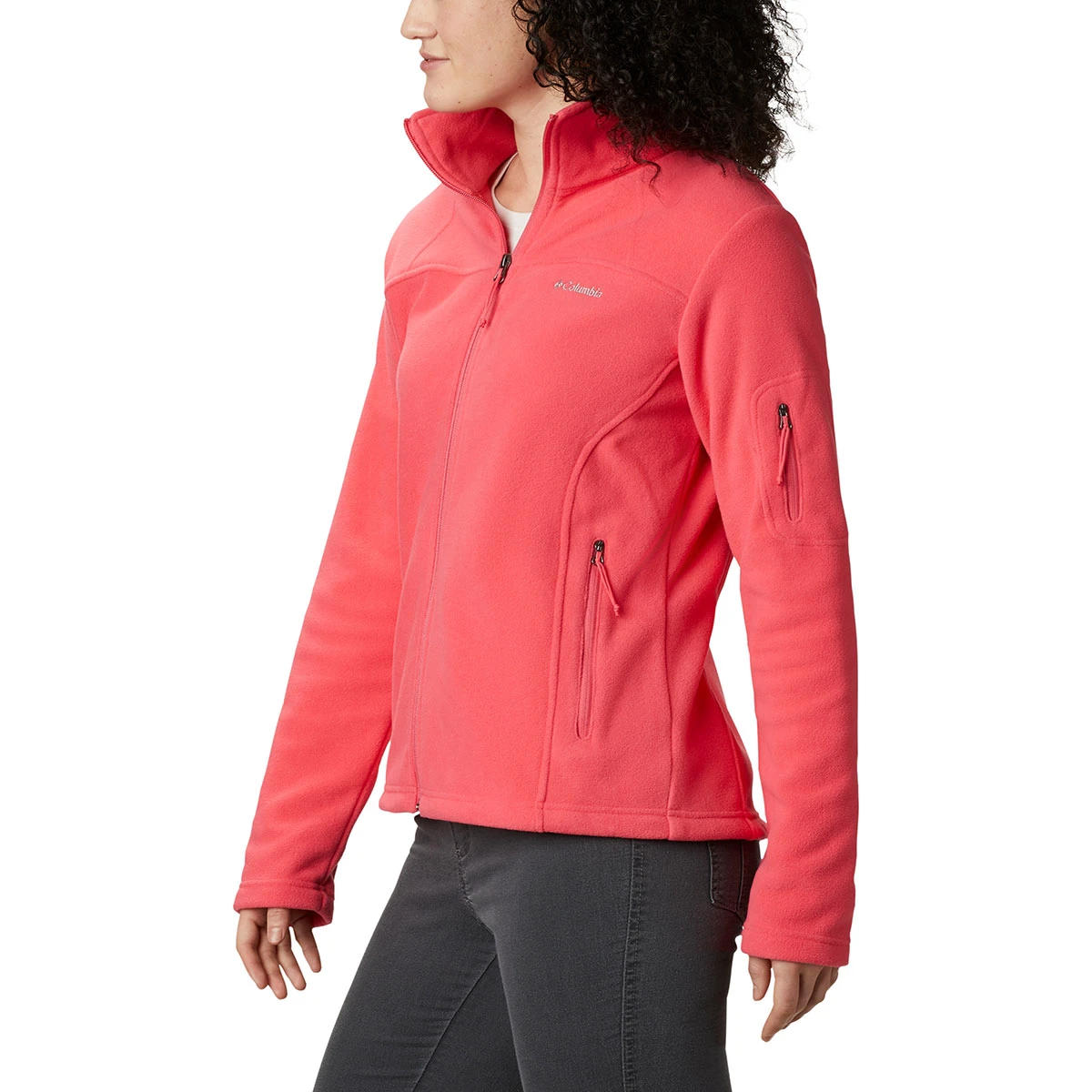 1. Columbia - Bluza Femei Columbia Fast Trek II - roz