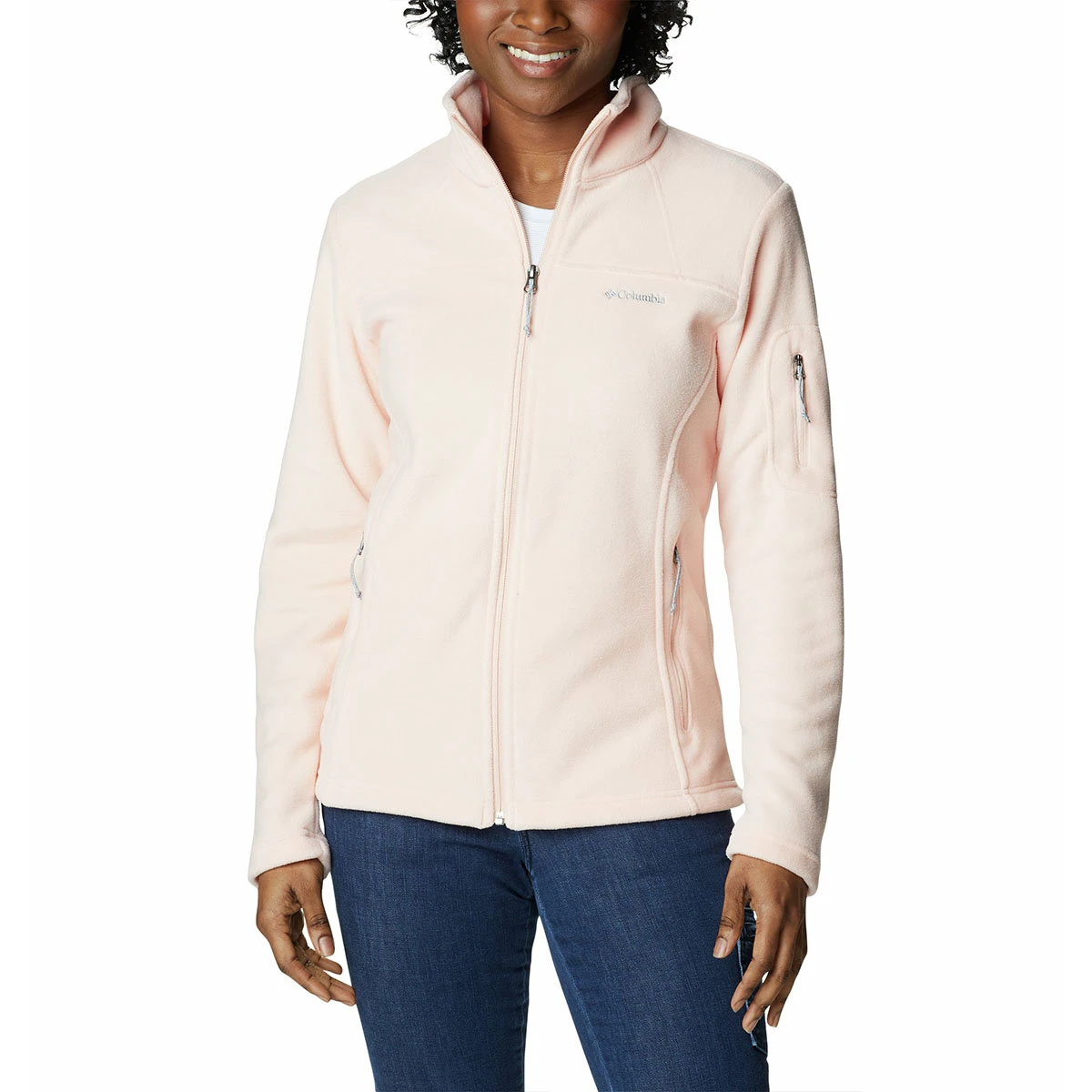 2. Columbia - Bluza Femei Columbia Fast Trek II - portocaliu