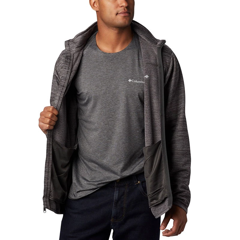 3. Columbia - Bluza Barbati Columbia Birch Woods II Full Zip - gri