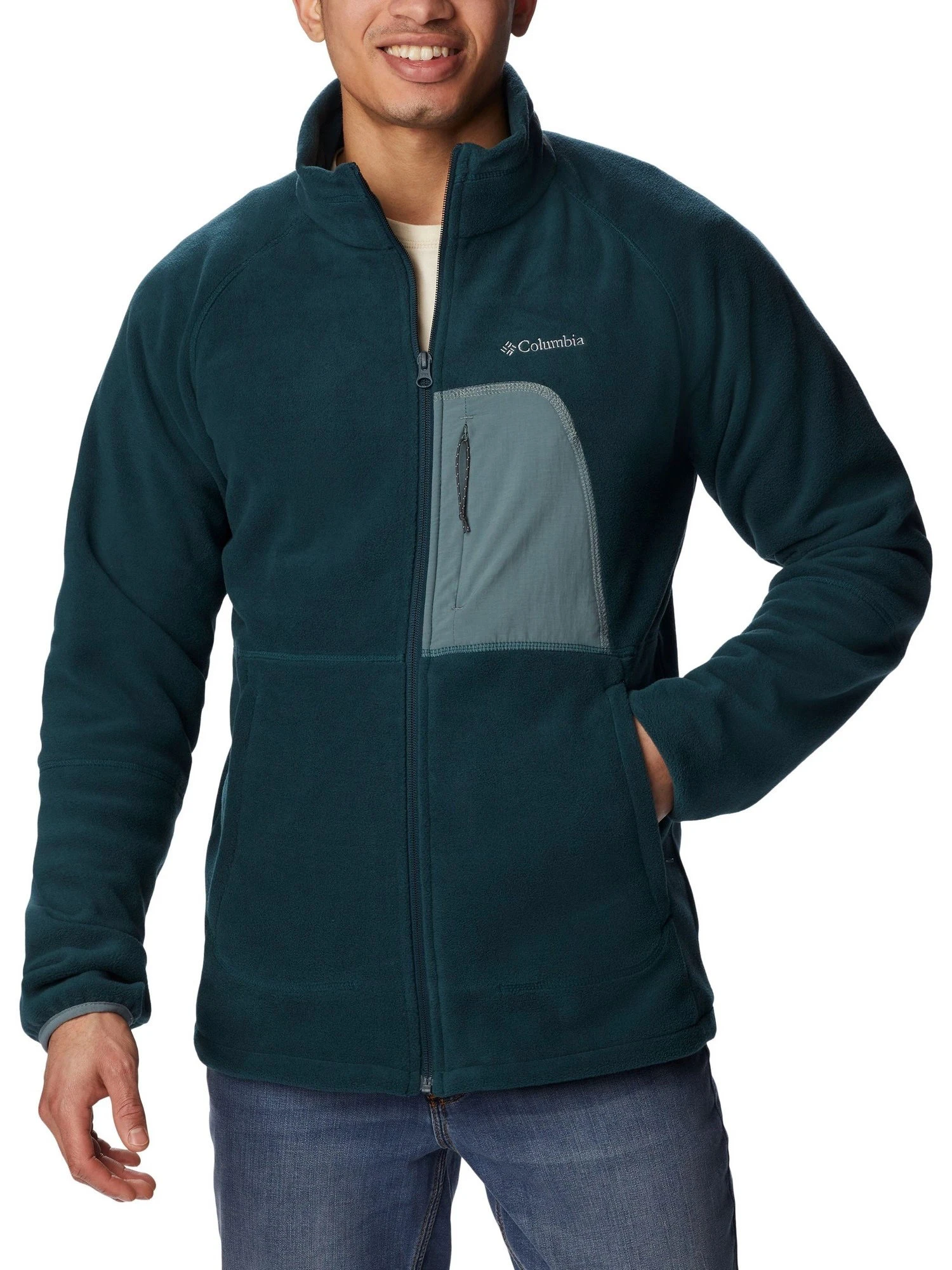 Columbia - Bluza Barbati Columbia Rapid Expedition Full Zip Fleece - albastru - 149091