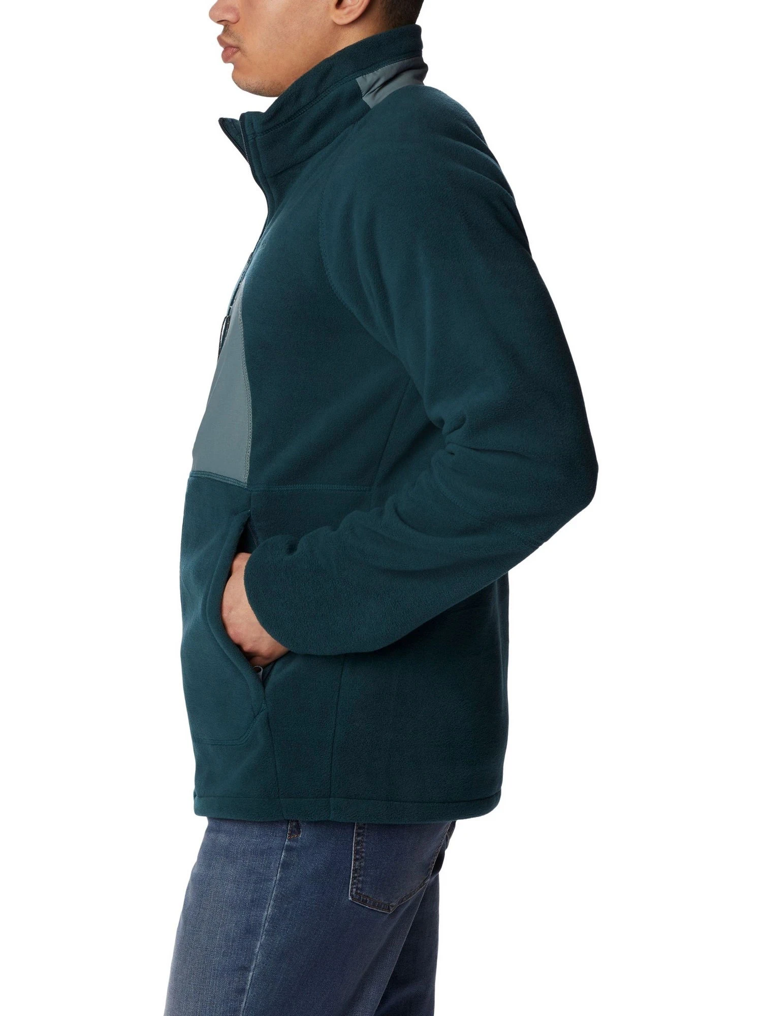2. Columbia - Bluza Barbati Columbia Rapid Expedition Full Zip Fleece - albastru
