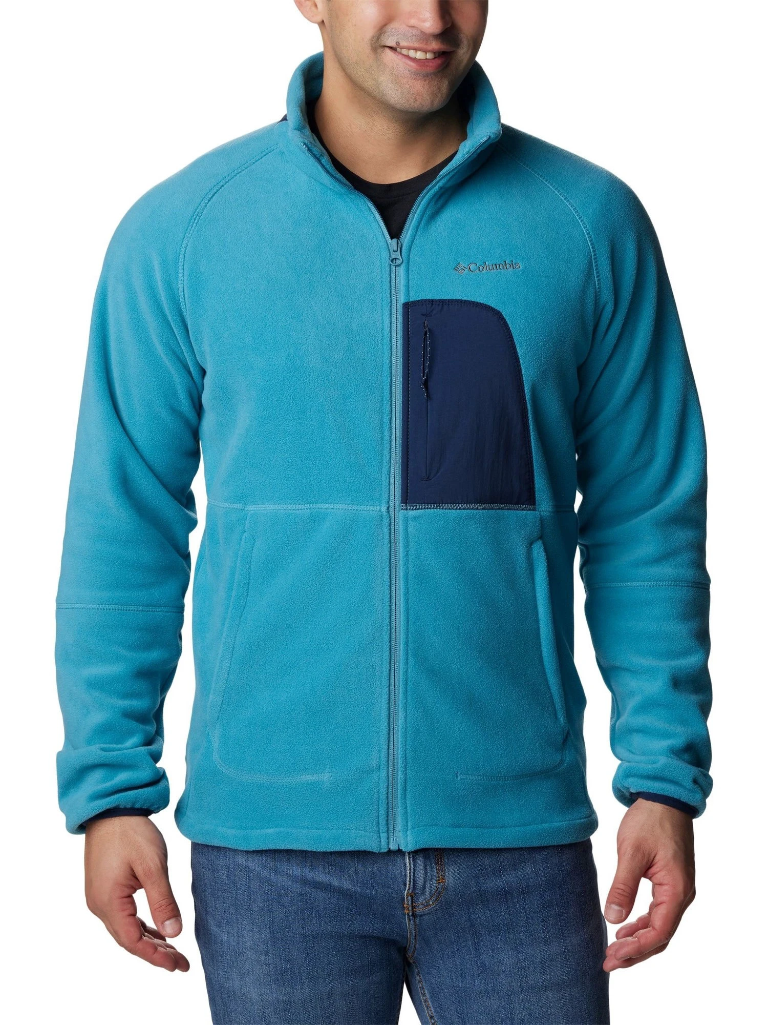 Columbia - Bluza Barbati Columbia Rapid Expedition Full Zip Fleece - albastru - 149093